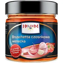 Соус Helcom Брускета венеціанська часникова 225 мл