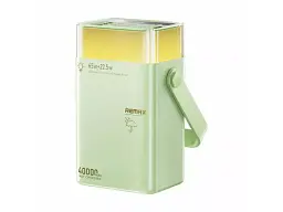 Зовнішній акумулятор (павербанк) Remax FP-3 40000mAh 65W Green