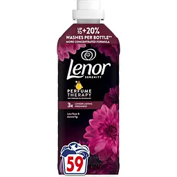 Кондиціонер для білизни Lenor Квітка лотоса та діамантовий інжир 1.239 л (8700216723756/8006530218306) - мініатюра 1
