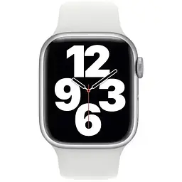 Ремінець ZM для Apple Watch 41 mm Apple Sport Band White силіконовий (MP6V3ZM/A) - мініатюра 2