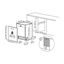 Посудомийна машина Beko BDIN38542P - мініатюра 2