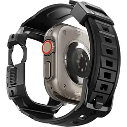 Чохол-ремінець Spigen Rugged Armor Pro для Apple Watch Ultra 49mm Black [ACS05460] [85167] - мініатюра 8
