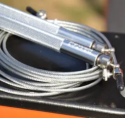 Скакалка швидкісна Power System PS-4064 Ultra Jump Rope Silver 2,75 м (PS_4064_Silver) - мініатюра 6