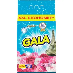 Пральний порошок Gala Автомат Французький аромат 6 кг - мініатюра 2