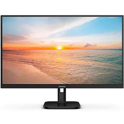 TFT 27" Philips 27E1N1800A, IPS, 4K UHD, 2xHDMI, DP, колонки, чорний
