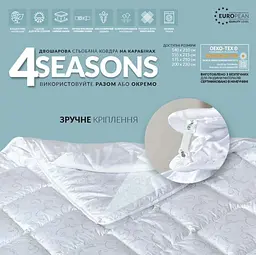 Ковдра Ideia 155х215 Зима-Літо 8-9503*001 - мініатюра 2