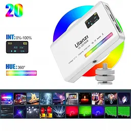 Відеосвітло Ulanzi Vijim Light UV-2587 VL120RGB White - мініатюра 5