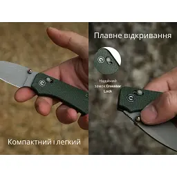 Ніж Civivi Baby Banter 2, Green Micarta, Stonewash (C23074-3) - мініатюра 11