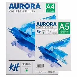 Альбом для акварелі Watercolour 300г/м2 12 л Rough крупне зерно Aurora