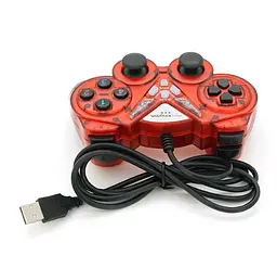 Геймпад джойстик Microkingdom 8600 DoubleShock USB Red - мініатюра 3