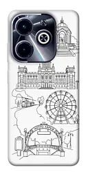 TPU чохол Demsky Kharkiv spirit для Infinix Hot 40i