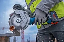 Шліфмашина кутова акумуляторна Professional GWS 182P 125мм 18В Bosch teh0025420 - мініатюра 8