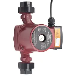 Насос циркуляційний 65Вт Hmax 4м Qmax 63л/хв Ø1½" 180мм+гайки Ø1" AQUATICA (774112) - мініатюра 8
