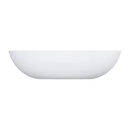 Умивальник Omnires Shell 60x35 white SHELLUNBM, Білий - мініатюра 2