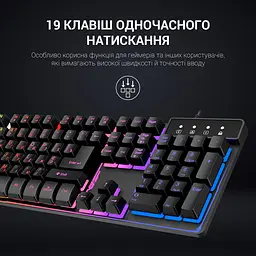 Клавіатура GamePro Nitro+ дротова (GK576) - мініатюра 10