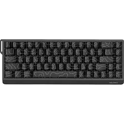 Клавіатура Ajazz x NacodeX NK68 V2 Red Switch Black (NK68-V2-R-S-B) [175702]