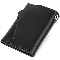 Добротна шкіряна ключниця Grande Pelle 11354 чорний