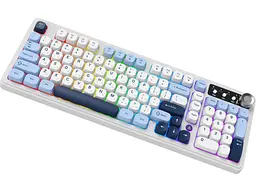 Клавіатура Ajazz AF98 Plus Glacier Blue (AF98-PLUS-GB) - мініатюра 2