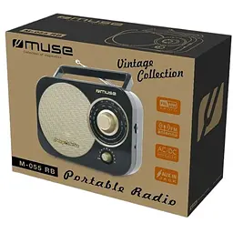 Радіо Muse M-055 RB портативне (M-055 RB) - мініатюра 3