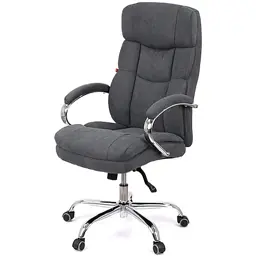 Офісне крісло Аклас Селін ANF Сірий (1705B-26 Black-Grey) (00146345)