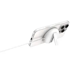 Зарядний пристрій Belkin UltraCharge Magnetic Kickstand 15Вт, білий (WIA011HQWH) - мініатюра 6