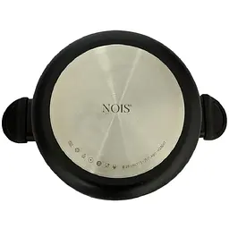 Каструля Nois Salto Silver з кришкою 7 л (830836) - мініатюра 4