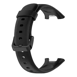 Силіконовий ремінець для фітнес браслетів Xiaomi Mi Band 7 Pro, Silicone, black, зі зручною застібкою, на фітнес трекер та смарт годинник, ArmorStandart (ARM66799) - мініатюра 3
