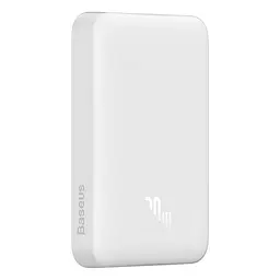 Зовнішній MagSafe акумулятор Baseus Power Bank 10000mAh 20W White - мініатюра 5
