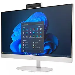 Комп'ютер персональний HP моноблок 245-G10 23.8' FHD IPS AG AMD R5-7520U 16GB F512GB UMA WiFi кл+м 3р Win11P білий (936K4EA) - мініатюра 2