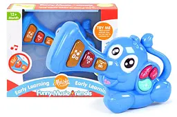 Піаніно "Слоник" зі світлом, в коробці 65095 г.25 x 21 x 6,5см