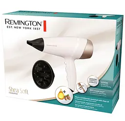 Фен Remington D4740 E51, White, 2200W, 2 швидкості, 3 режими, стандартний концентратор (11мм), дифузор (45737560100) - мініатюра 4