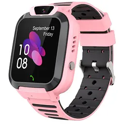 Смарт-годинник Smart Watch Q20 GPS SIM Pink (18579-hbr)