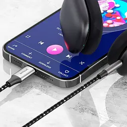 Кабель AUX Proove SoundMesh Lightning to 3.5mm (1m) - мініатюра 3