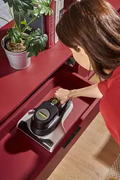 Karcher Пилосос ручний дезінфікуючий VCH 4 UVClean, 500Вт, конт пилок -0.4л, з УФ-лампою, чорно-жовтий - мініатюра 6