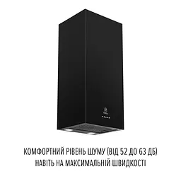 Витяжка пристінна PERFELLI PRIMO 36PEB NERO - мініатюра 3
