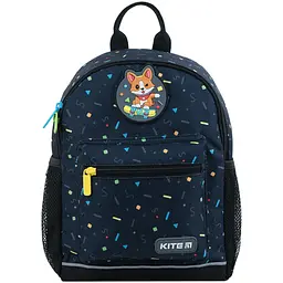 Рюкзак Kite Kids K24-534XS-2 Corgi On Skateboard 7.35 л чорний (4063276113061)