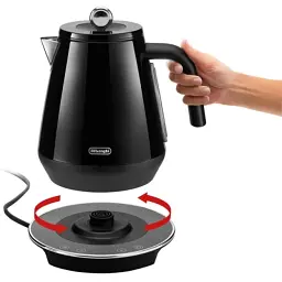 Електрочайник DeLonghi KBY 2011 BK (KBY2011BK) - мініатюра 5