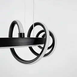 Підвісна LED люстра з кріпленням у двох точках Ø 45 см | Арт. BF 14-500 | Line F - мініатюра 5