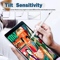 Стилус Cenawin для iPad 2018-2021 — Ручка для iPad з похилим кінчиком долоні, магнітний олівець для Apple iPad 6 7 8/iPad Pro - мініатюра 7