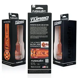 Мастурбатор Fleshlight Turbo Ignition Copper (імітатор мінету) - мініатюра 3