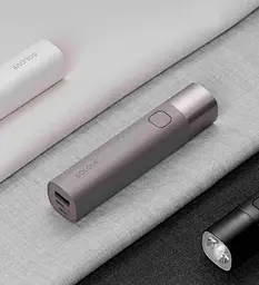 Ліхтарик + павер банк Solove X3S Portable Flashlight USB-C сіро-коричневий (purple) - мініатюра 3
