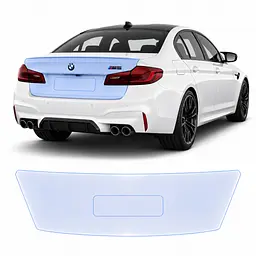 Антигравійна захисна бронеплівка за лекалами для BMW M5 F90 2017-2023 - зона кришки багажника