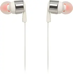 Навушники JBL Tune 210, Grey, 3.5 мм, мікрофон, однокнопковий пульт управління, технологія 'Pure Bass', алюмінієві вставки - мініатюра 3