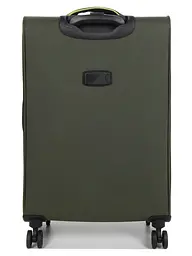 Валіза середня M тканинна Snowball 22204 69×41×24см 65+13см Хакі - мініатюра 4