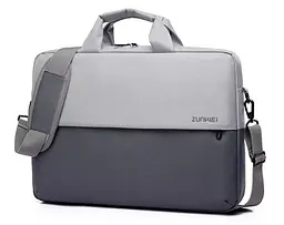 Сумка для ноутбука Zunwei Y09 15.6" Сірий (1356553112)