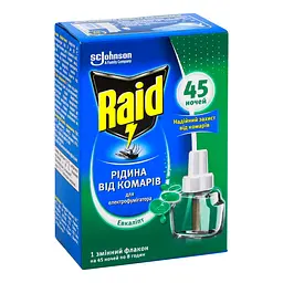 Рідина для електрофумігаторів Raid Евкаліпт від комарів 45 ночей - мініатюра 2