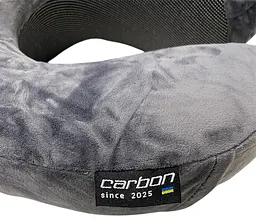 Дорожня подушка Carbon C5700 колір сірий - мініатюра 2
