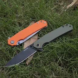Нож складной туристический Ruike P801-G, (8.6 см) 14C28N/G10 оливковый - миниатюра 29