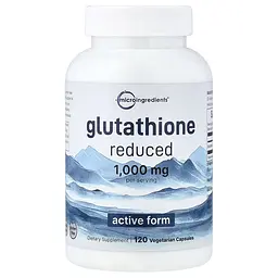 Глутатіон Glutathione 1000 mg 120 Capsules Micro Ingredients vit0006147