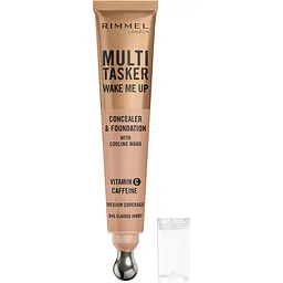 Тональна основа + консилер Rimmel Multi Tasker 2 в 1 відтінок 045 (Classic Ivory) 20 мл - мініатюра 2